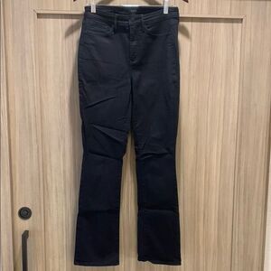 NYDJ Black Flare Wide Leg Jeans